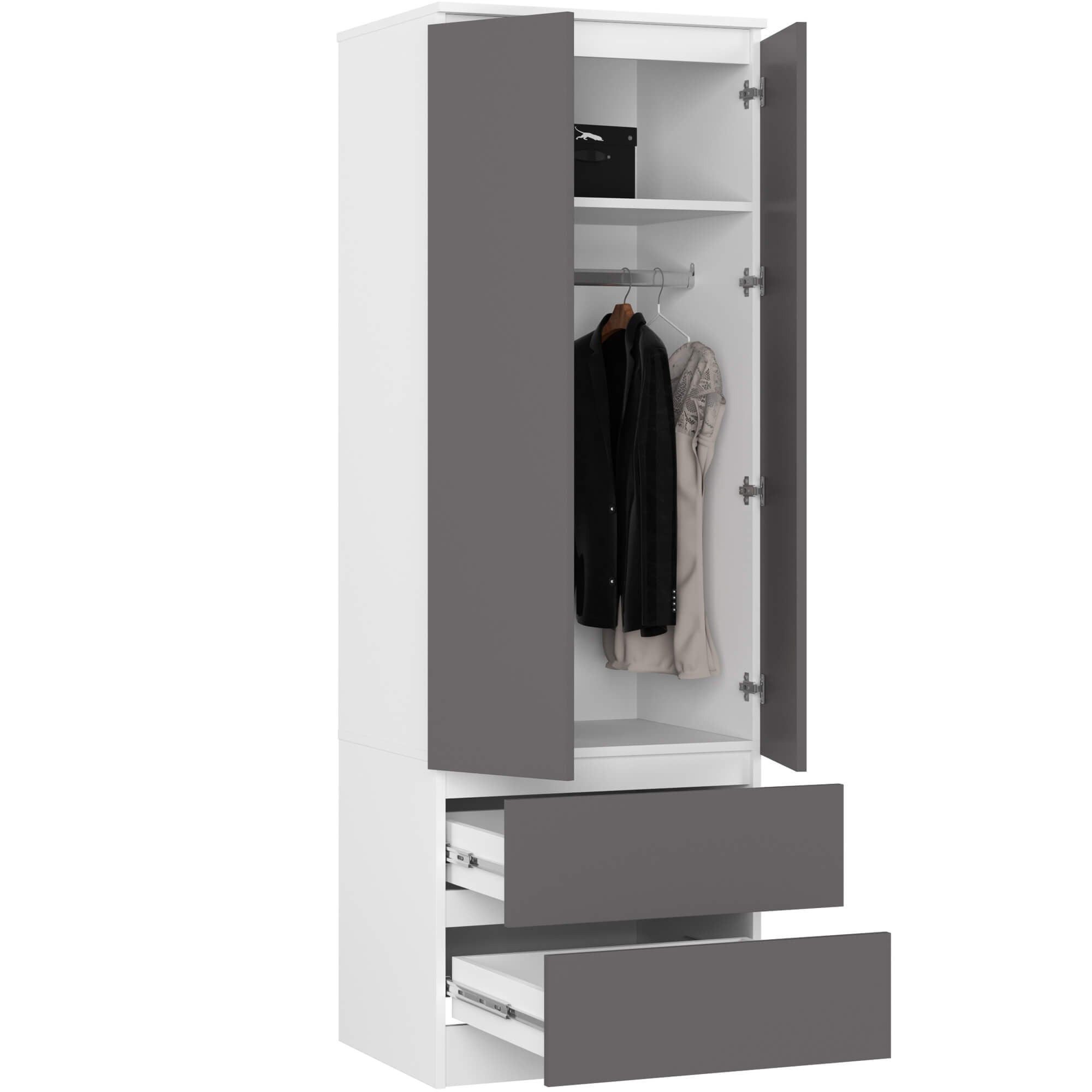 Raumhirsch Furniture Kleiderschrank Eleganter Kleiderschrank - Robuster Sch günstig online kaufen