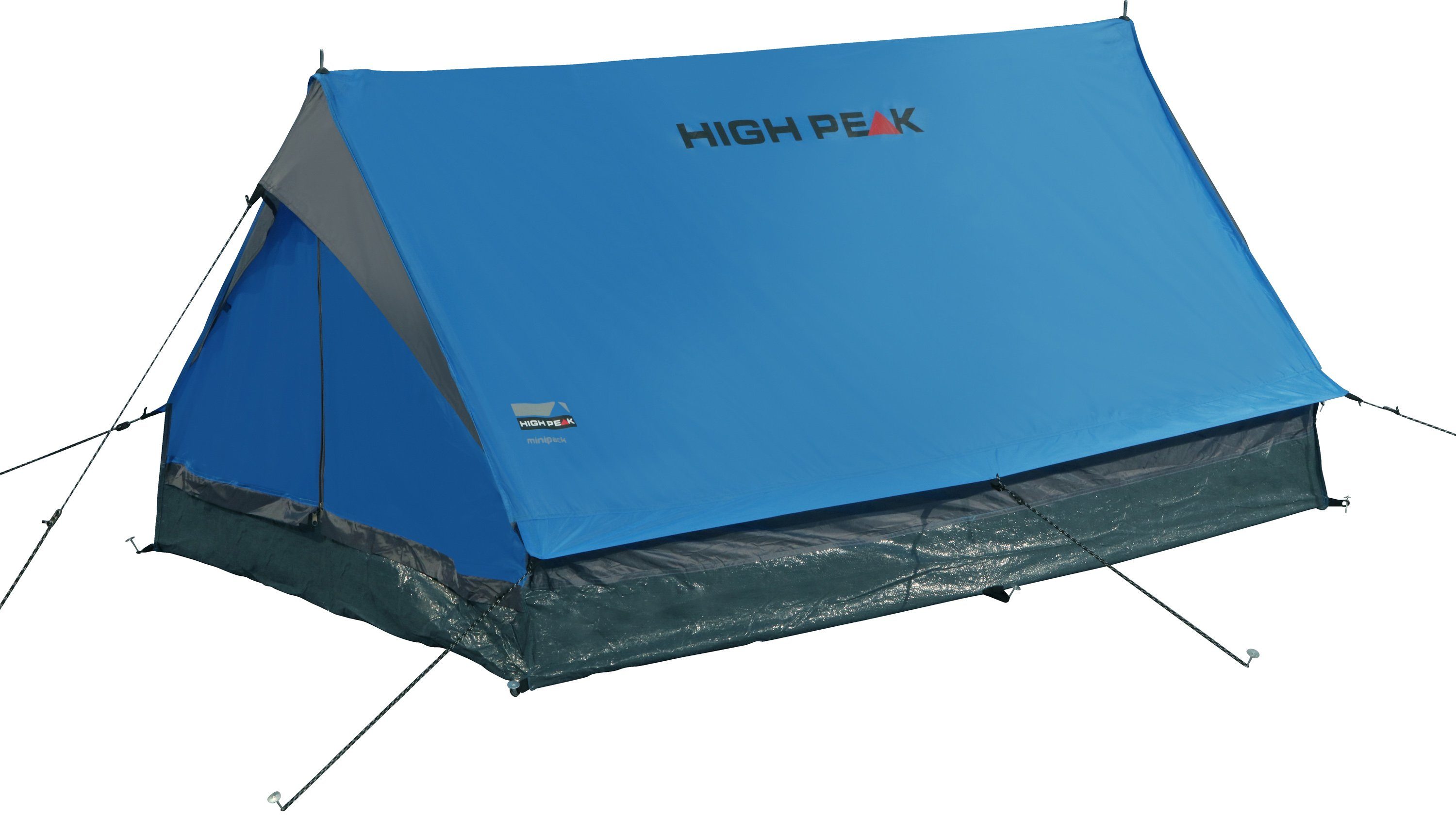 (Set, 2 Personen: mit Hauszelt Peak High Transporttasche) Minipack,