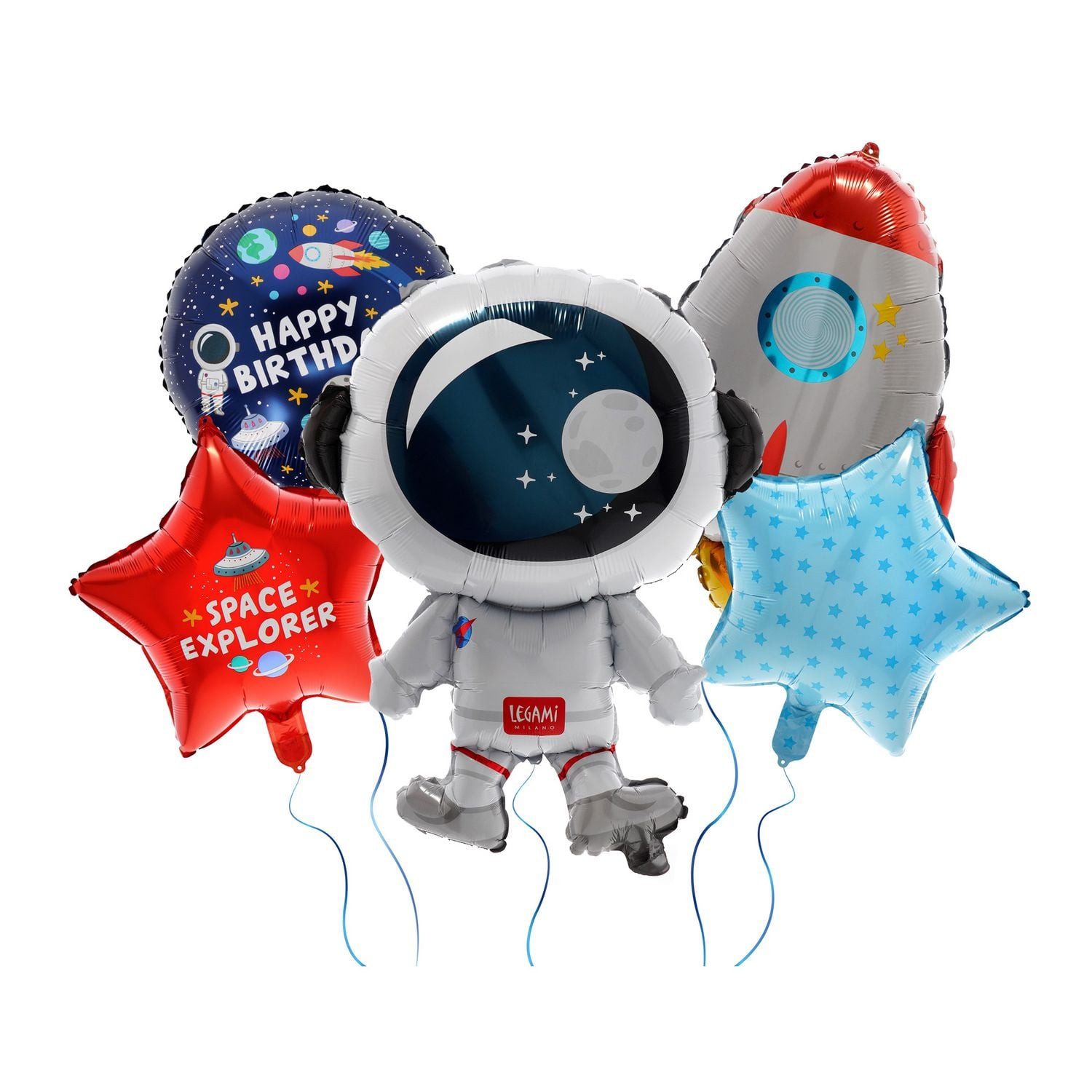 Legami Filzstift Legami 5er Set Ballons - Let's Party! - Weltall