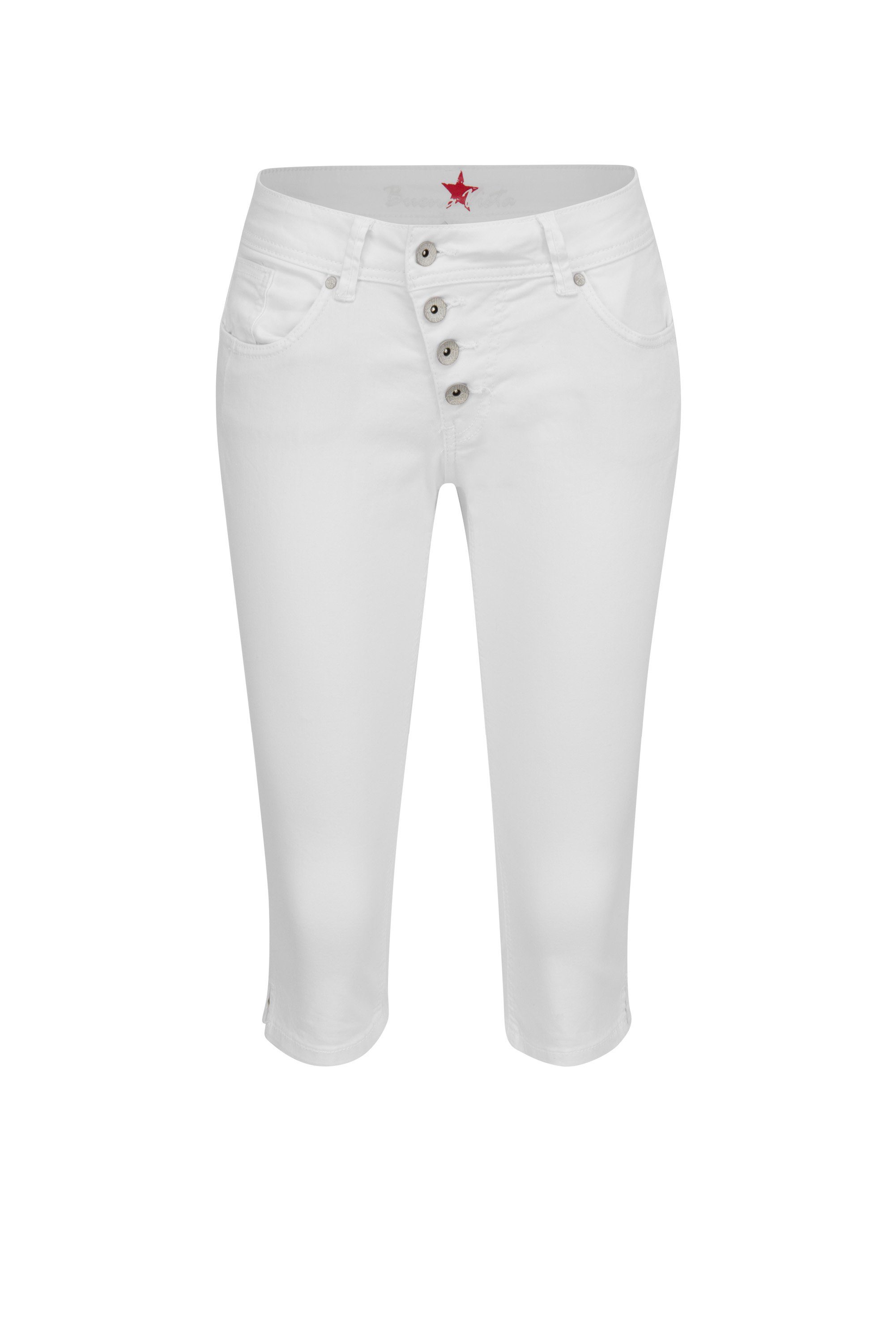 Buena Vista Stretch-Jeans BUENA VISTA MALIBU CAPRI white 2104 J5232 502.032 - Stretch Twill