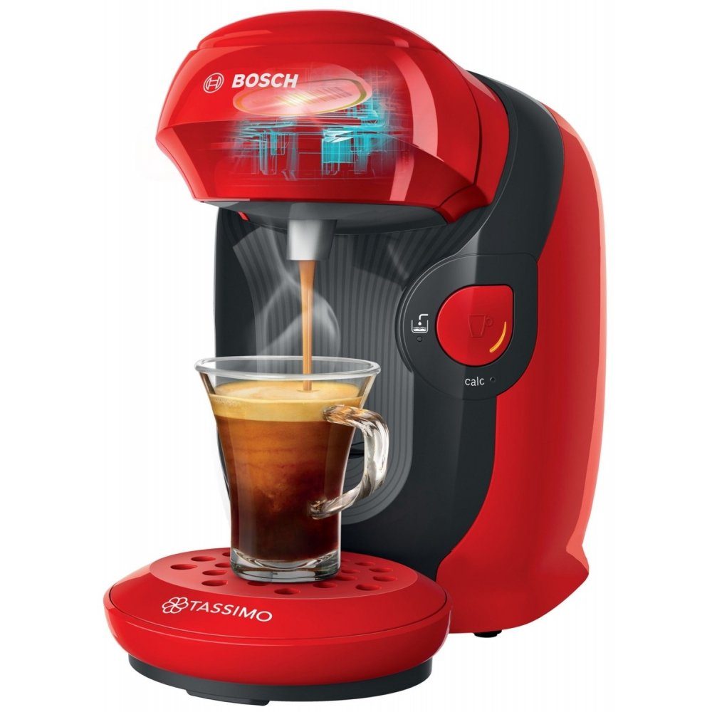 - Kapselmaschine Kapsel-/Kaffeepadmaschine rot Tassimo Bosch TASSIMO Style TAS1103 -