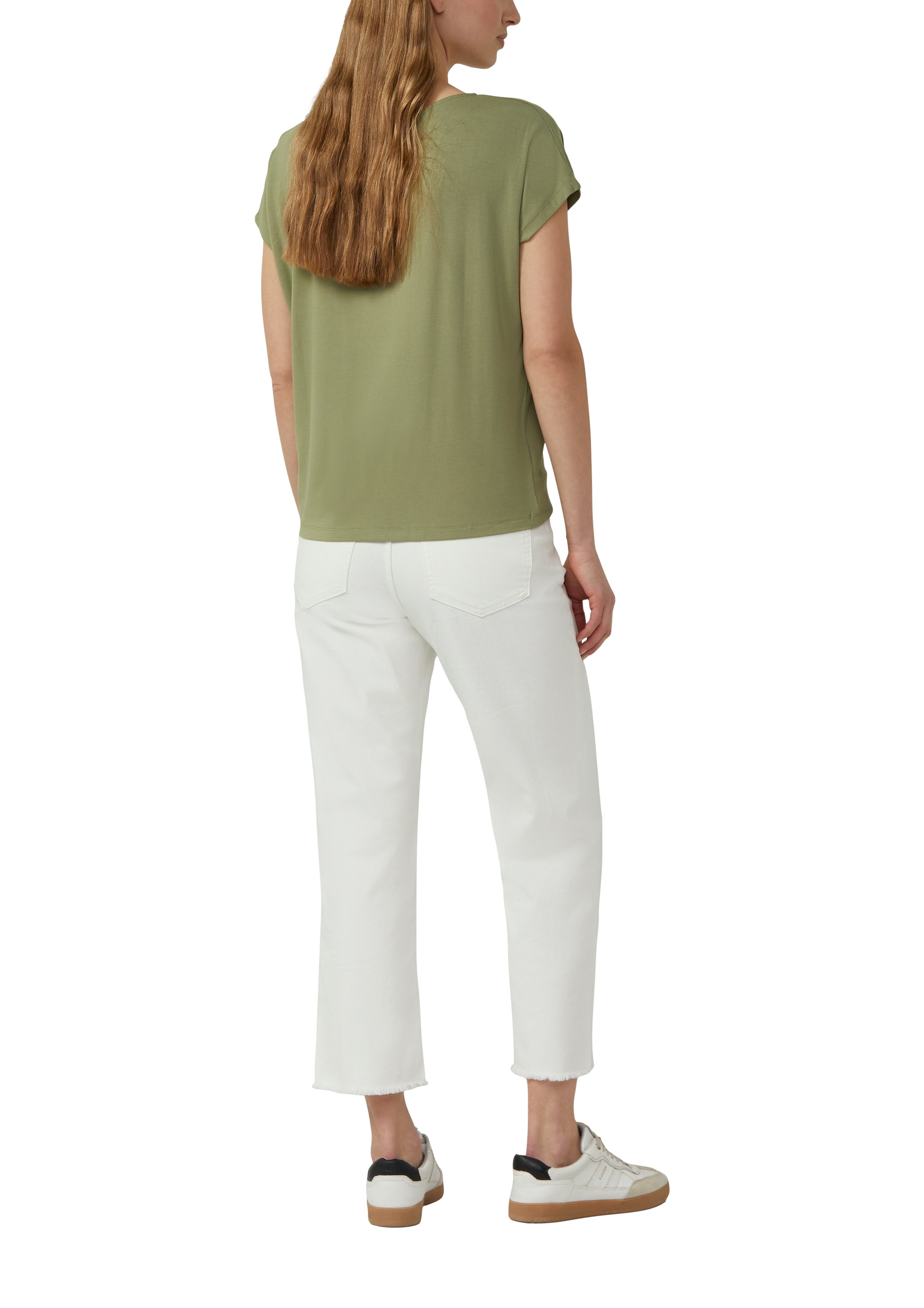 s.Oliver T-Shirt mit Markenlabel