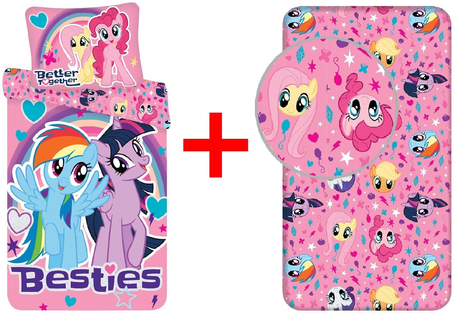 Kinderbettwäsche My Little Pony, 2 teilig günstig online kaufen