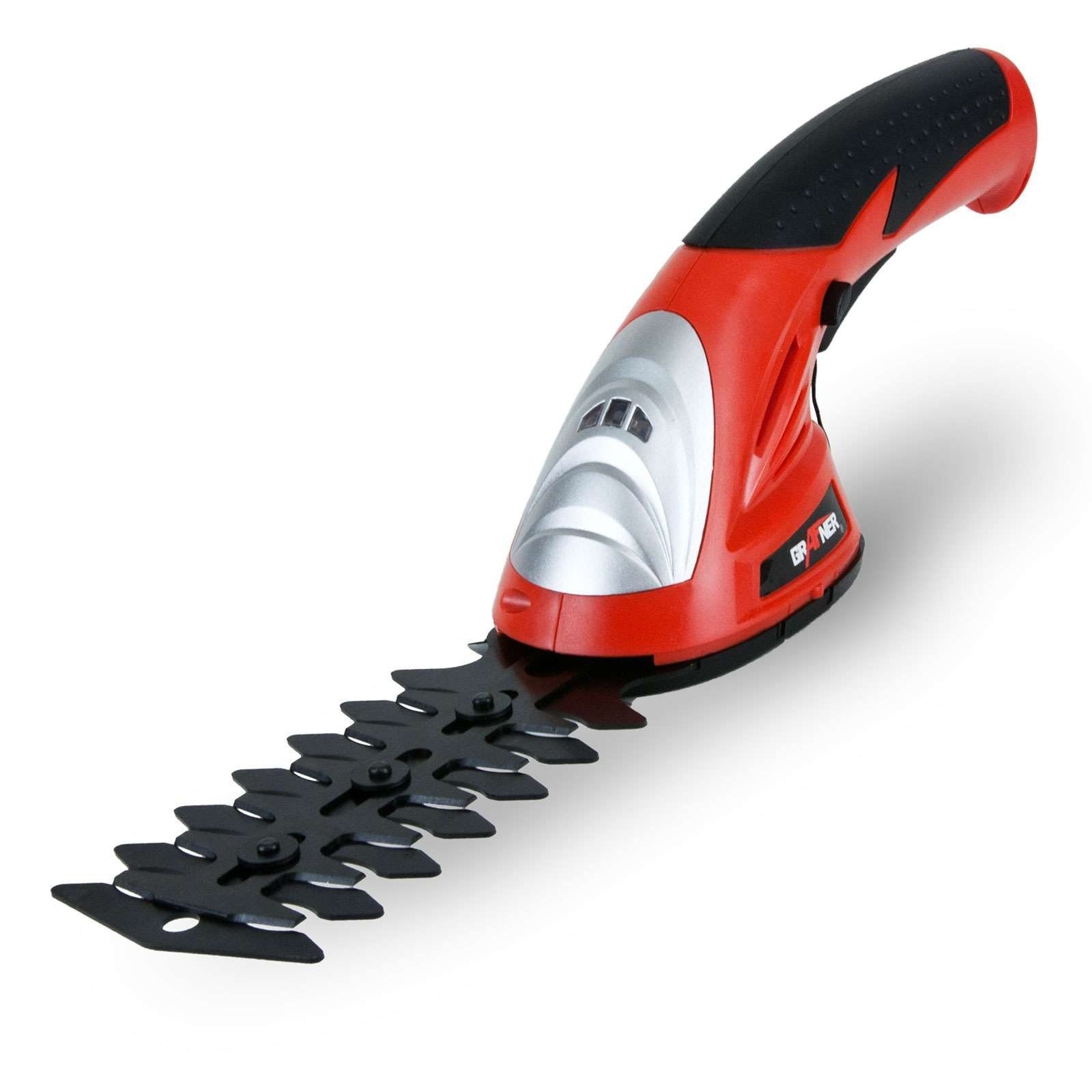 Grafner Akku-Rasentrimmer Akku-Gartentrimmer 2in1 Grasschere und Strauchsch günstig online kaufen