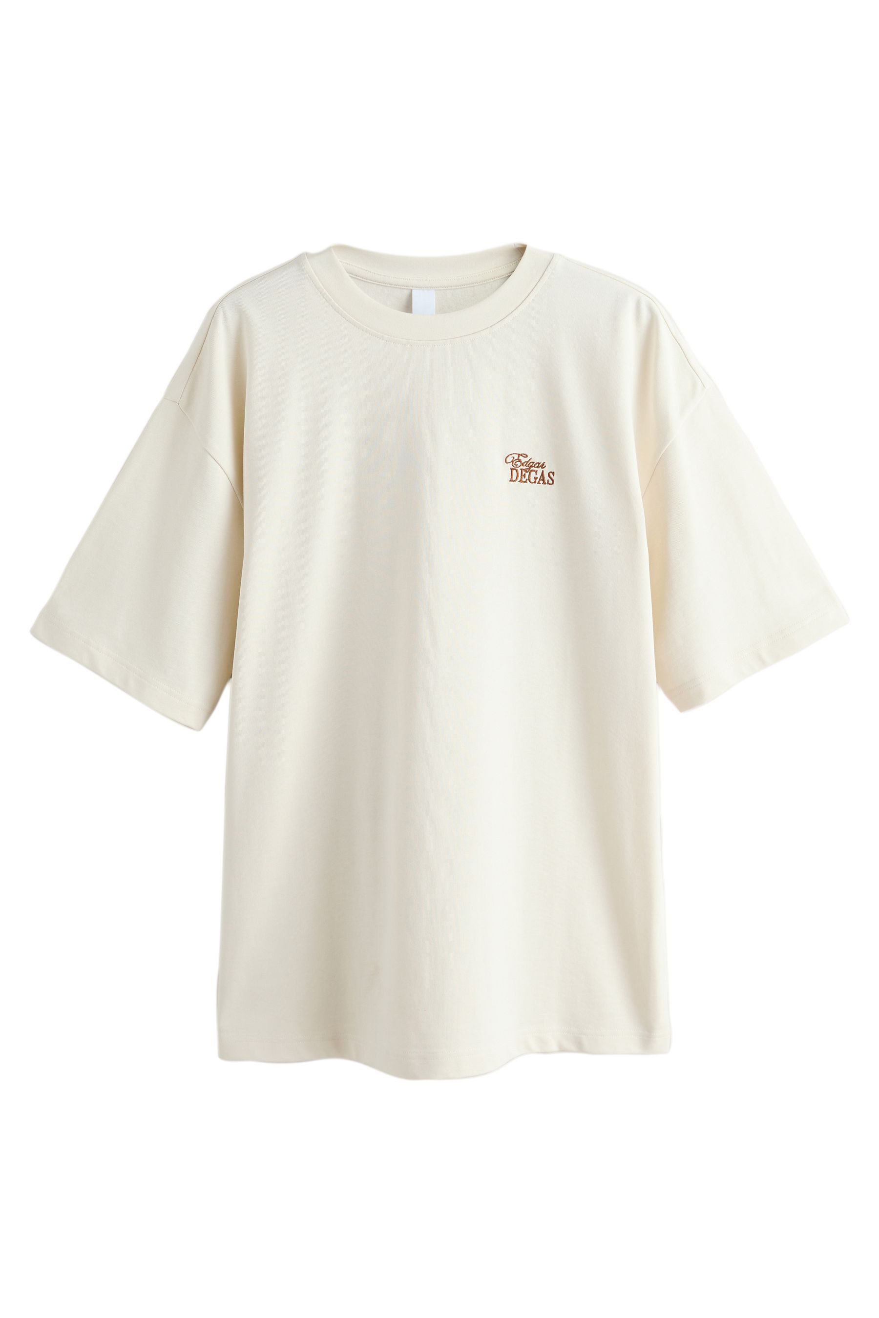 Next T-Shirt Lizenziertes Oversized Fit T-Shirt mit Grafik (1-tlg)