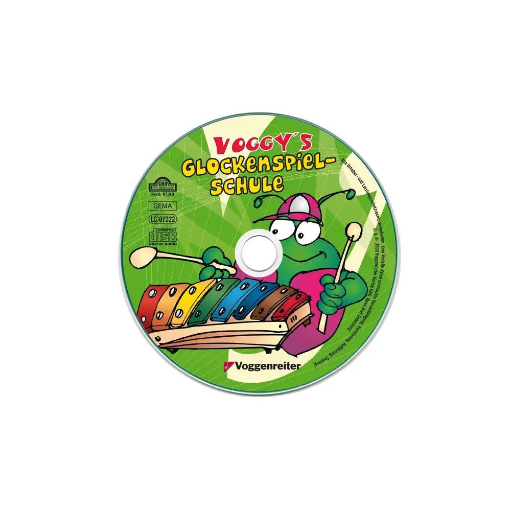 Voggenreiter Spiel-Gitarre Glockenspiel-Schule