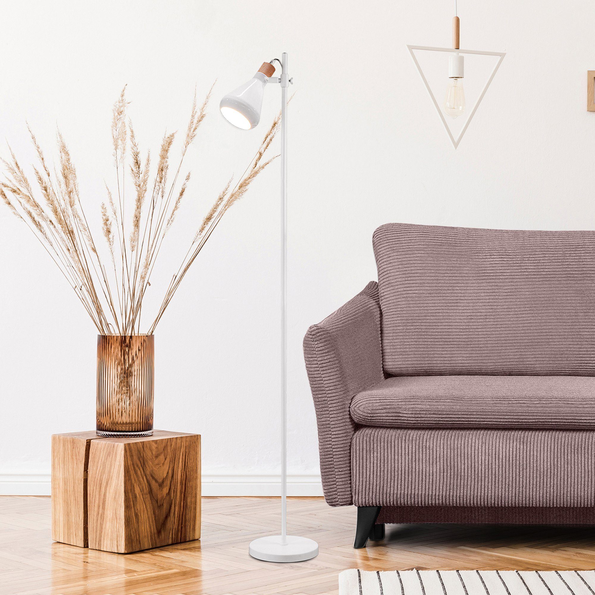 KONSIMO® Stehlampe CORTODI Stehlampen 2 Stück, ohne Leuchtmittel