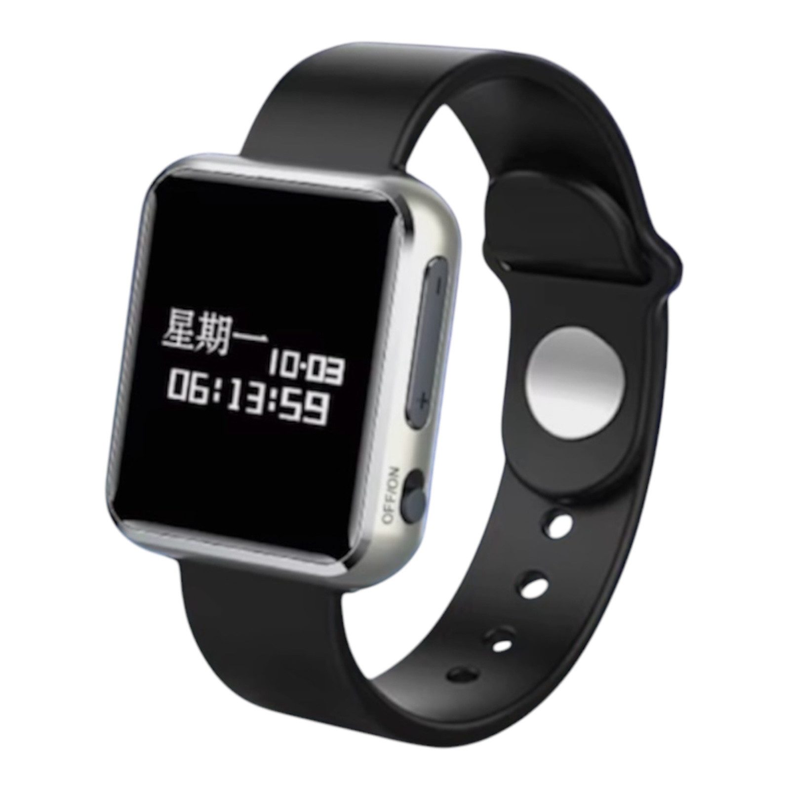 SpionProfi Armbanduhr Voice Recorder Ton Aufnahmegerät 8GB Uhr Audio Stimme Digitales Diktiergerät (Unisex Armbanduhr Spy Wanze Spion Ton Aufnahme Haus Auto)