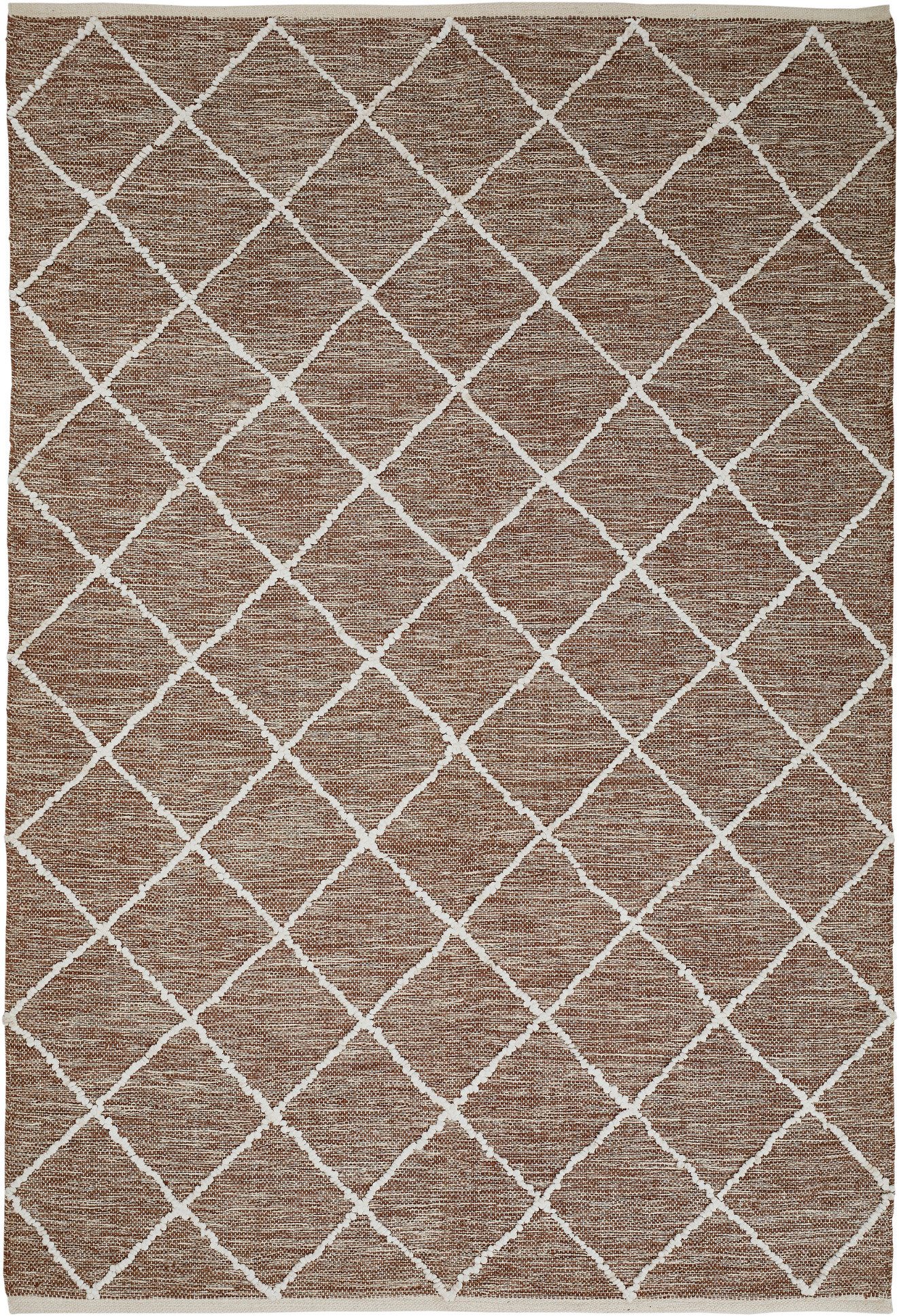 LUXOR living Teppich »Pantin«, rechteckig, 8 mm Höhe, Handweb, Flachgewebe, günstig online kaufen