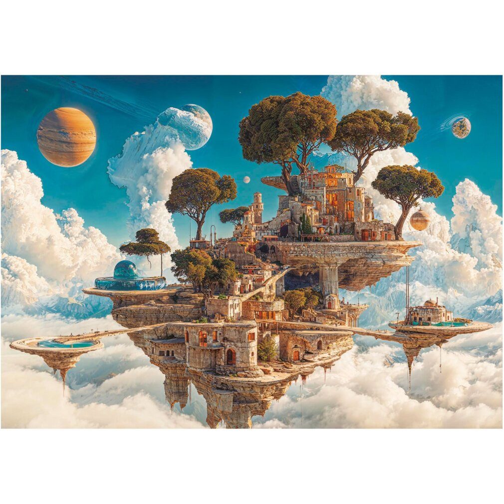 Educa Puzzle Puzzle Krlovstv in Wolken 1000 dlks, Puzzleteile