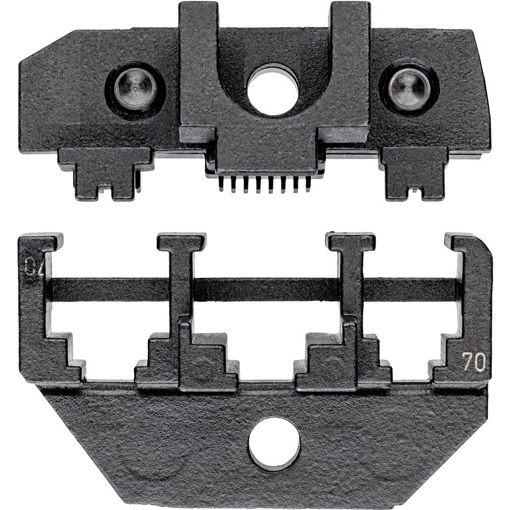 Knipex Crimpzange Knipex 97 49 70 Crimpeinsatz Modularstecker (Westernstecker) RJ10