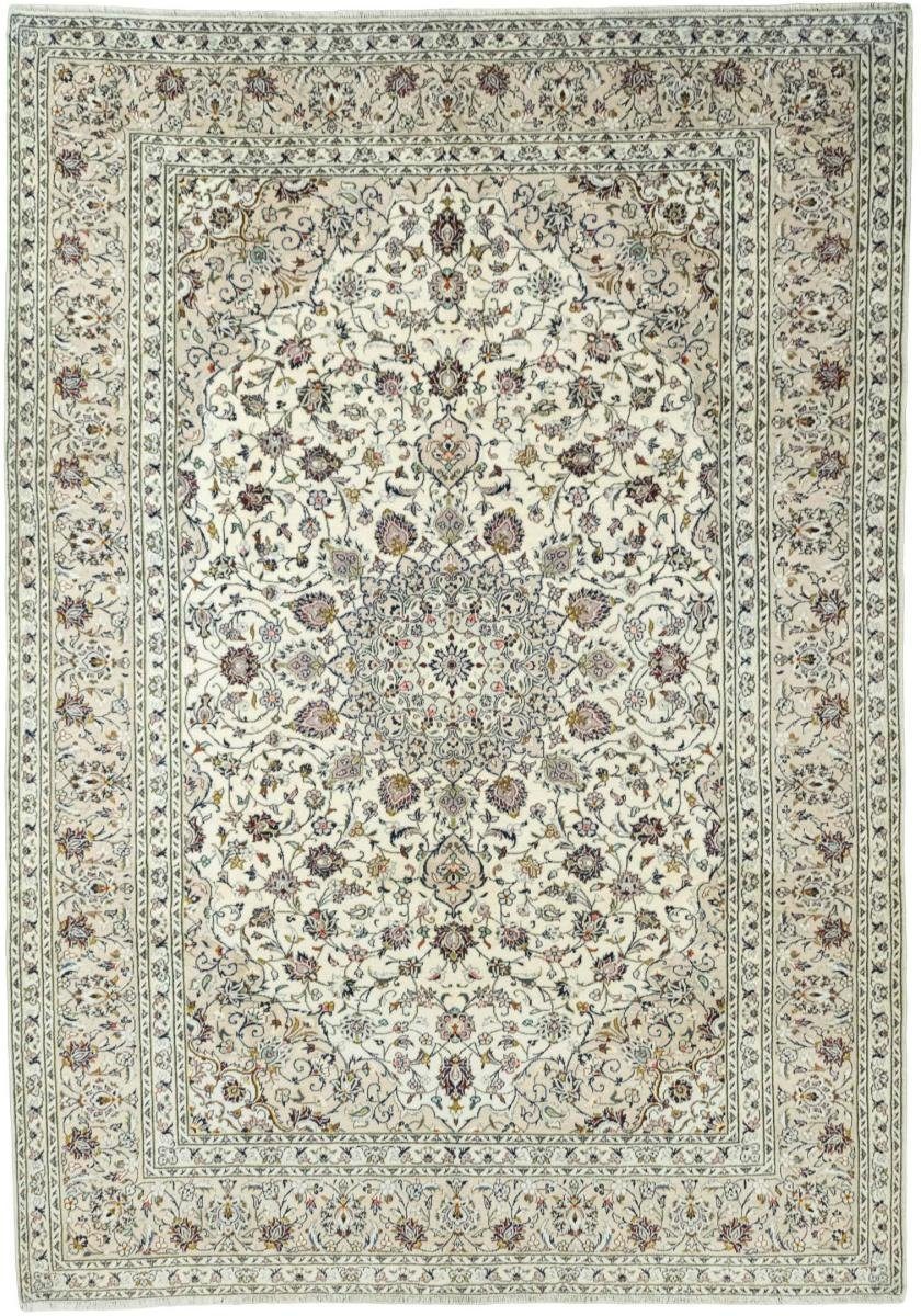 Orientteppich Keshan 247x350 Handgeknüpfter Orientteppich / Perserteppich, Nain Trading, rechteckig, Höhe: 12 mm | Kurzflor-Teppiche