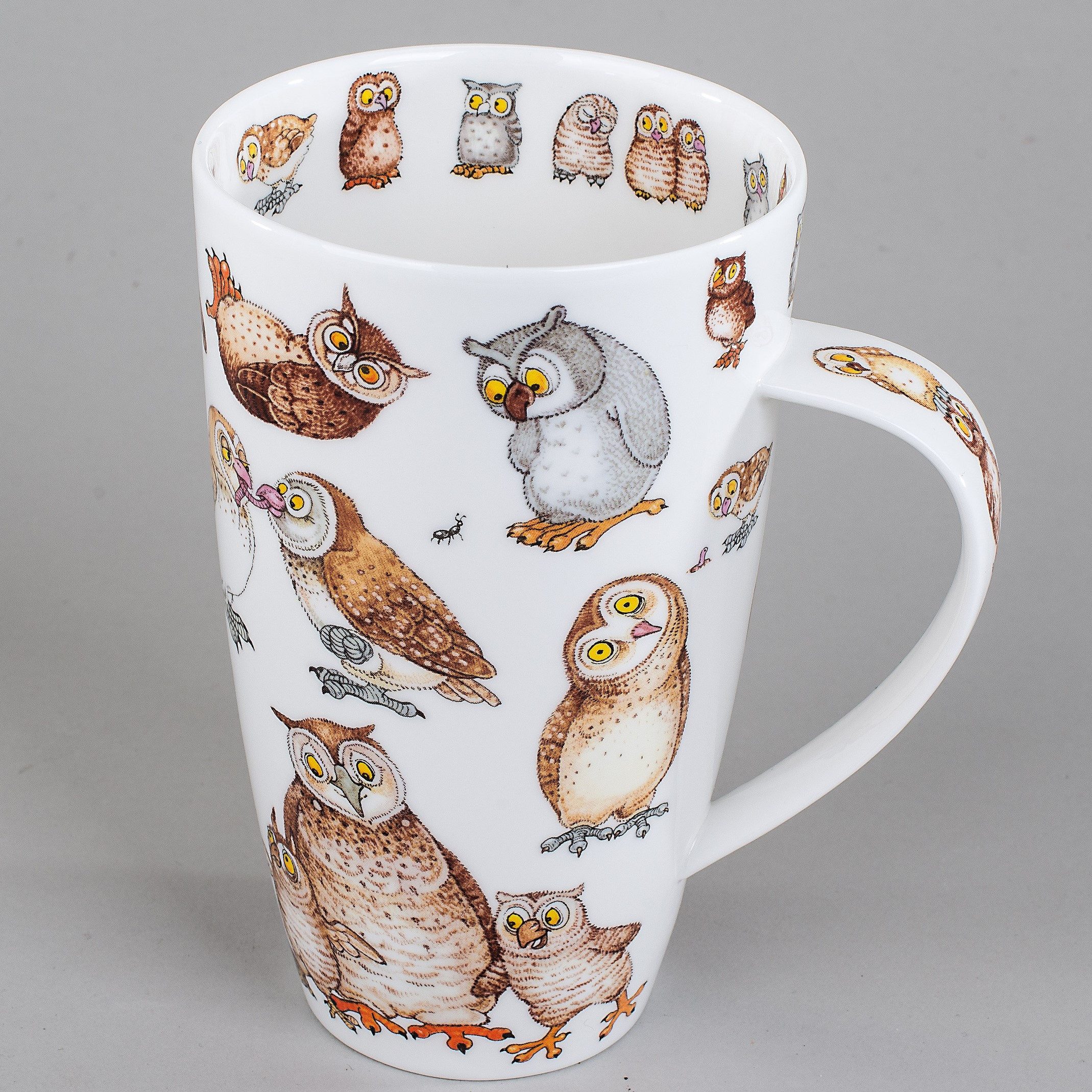 formano Tasse Dunoon Henley, Porzellan, Farbe: Mehrfarbig, Motiv: Eulen