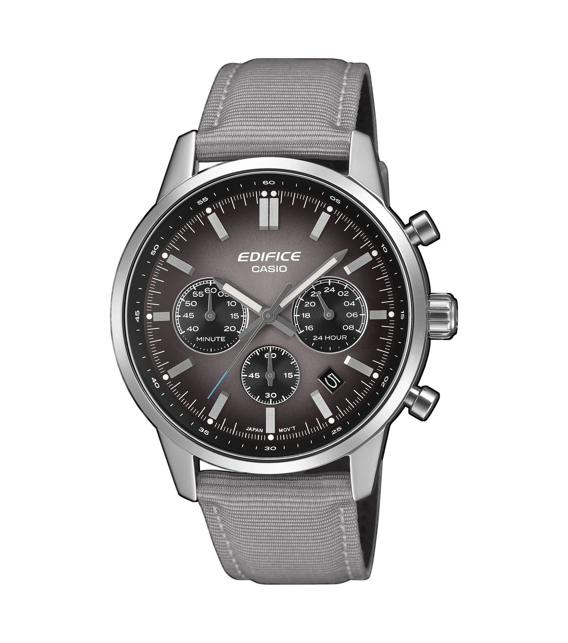 CASIO EDIFICE Chronograph EFR-575C-8AEF, Quarzuhr, Armbanduhr, Herrenuhr, analog, Tag, Stoppfunktion