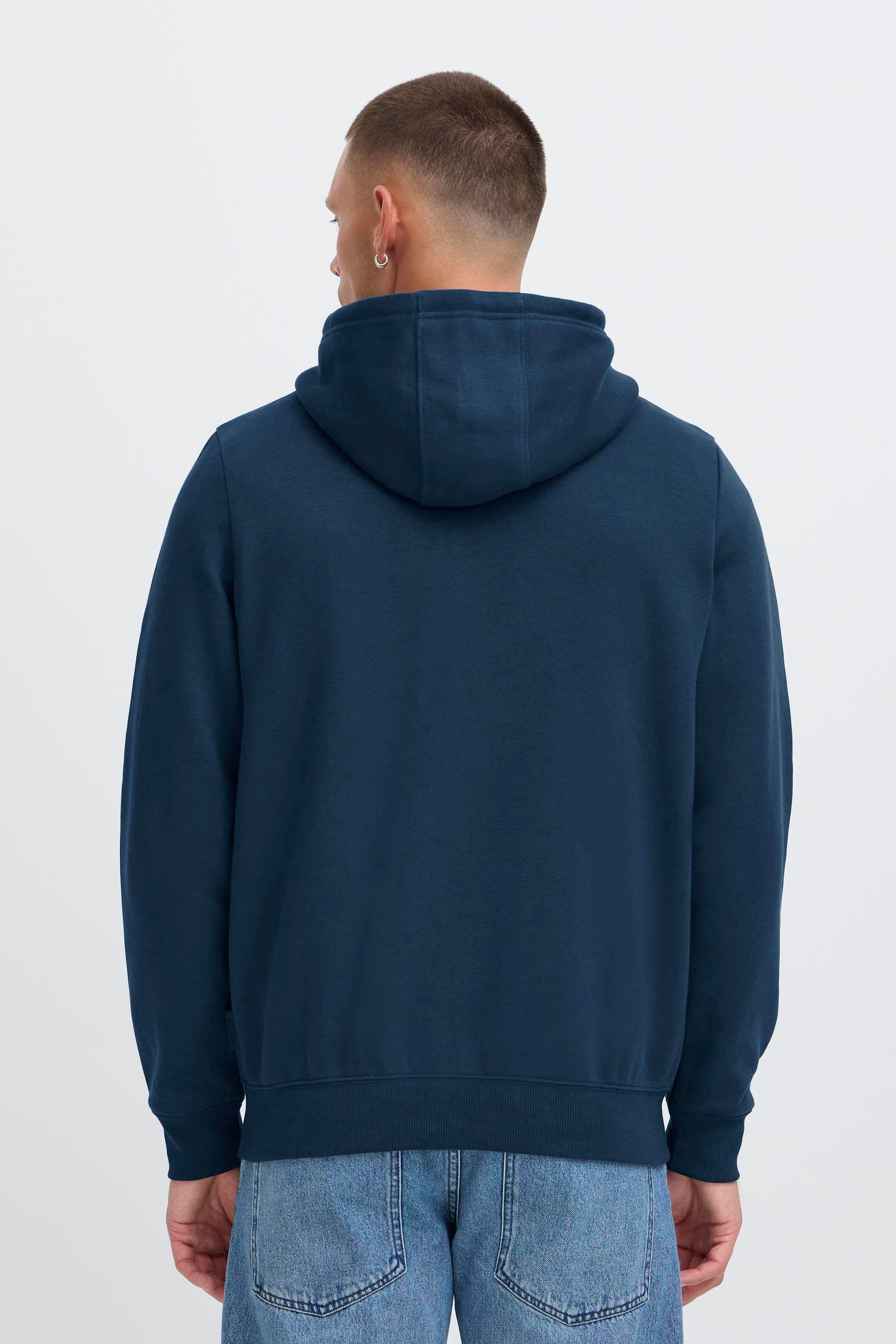 Blend Kapuzensweatjacke BHBadel Gemütliche Sweatjacke mit Kapuze und Stickerei – Bild 4 von 5