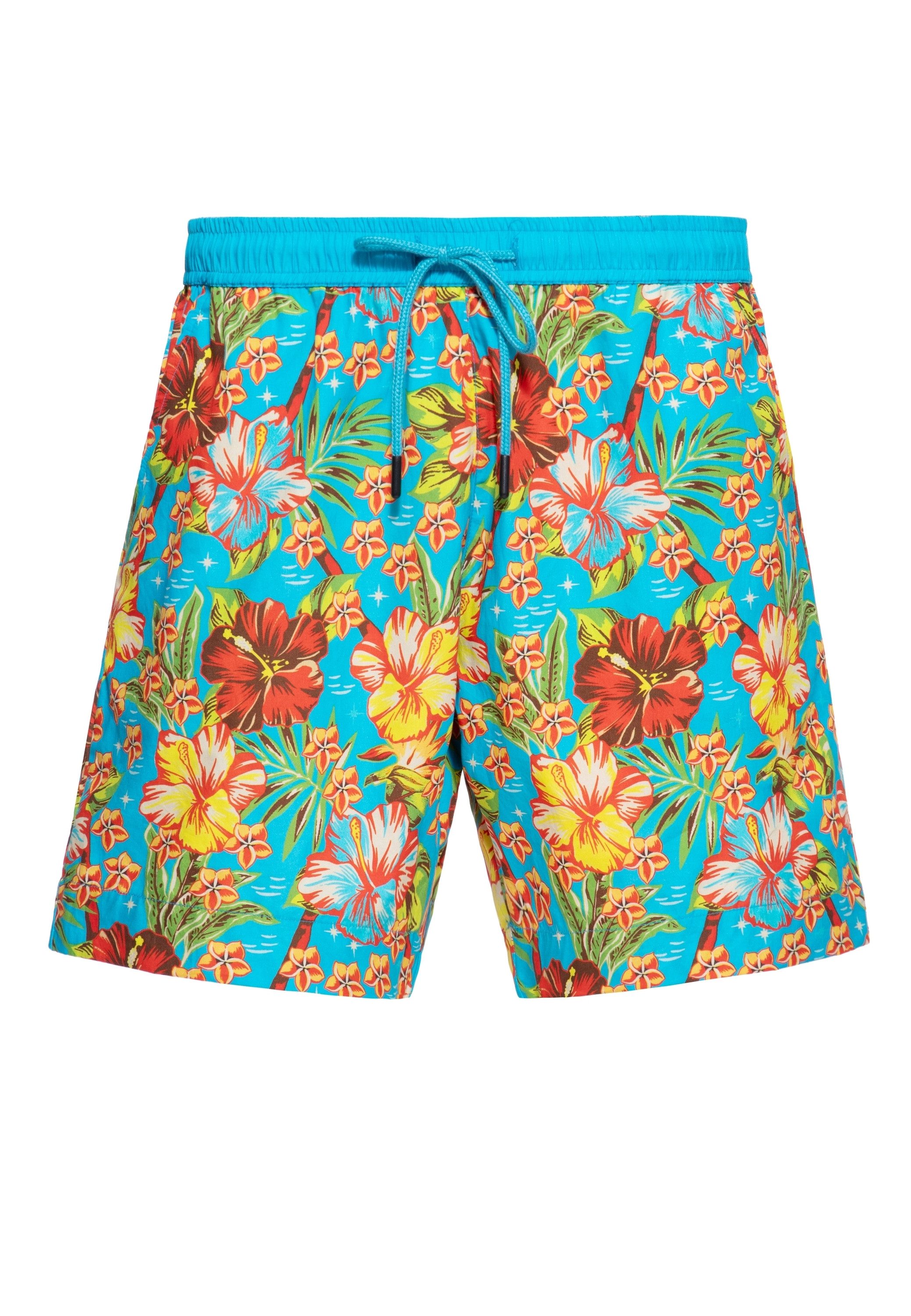 KingKerosin Купальные шорты  Hawaii mit Alloverprint