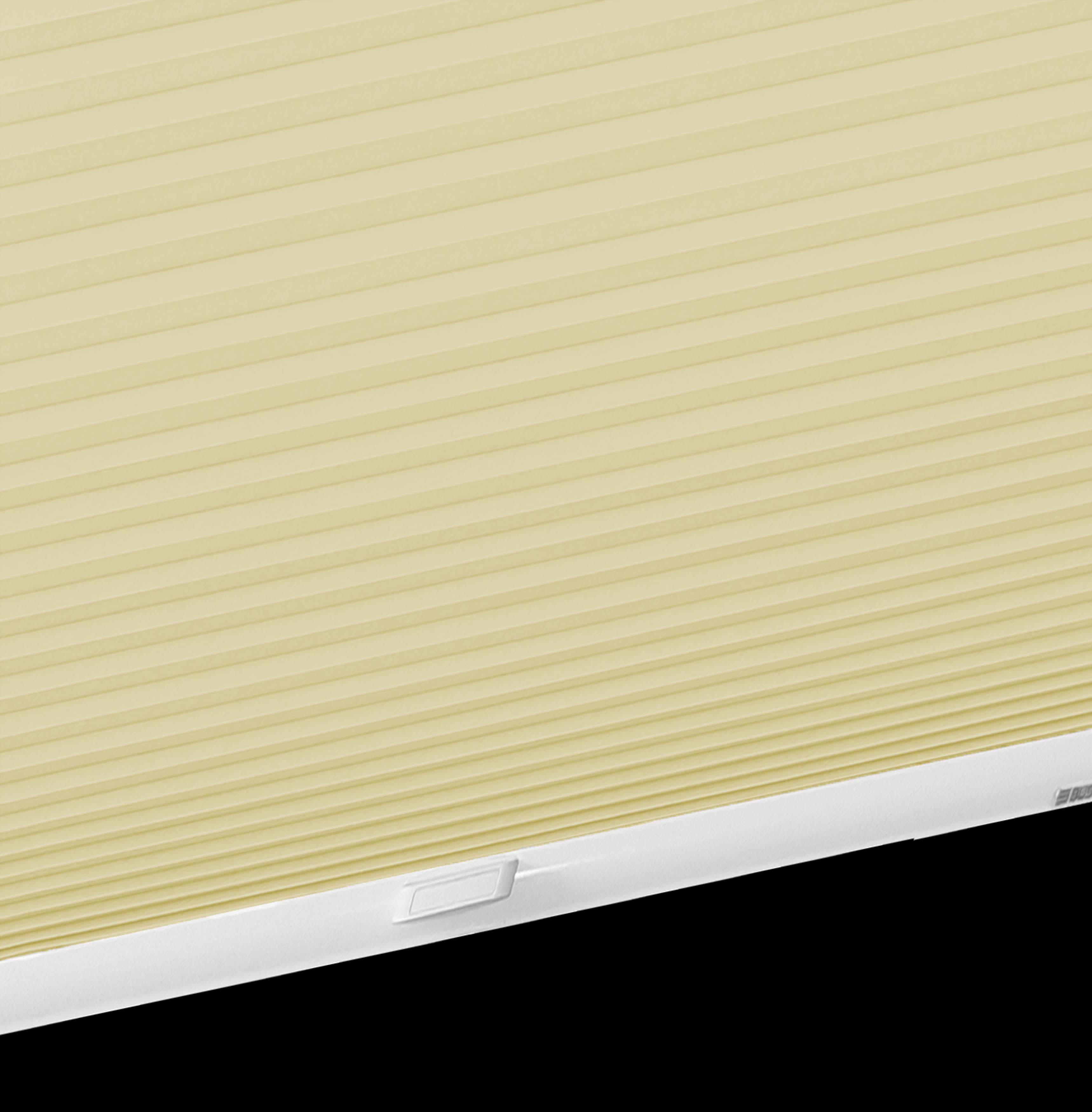 Dachfensterplissee StartUp Style Honeycomb mit verspannt, Lichtschutz, TL, Führungsschienen zartgelb sunlines, verschraubt