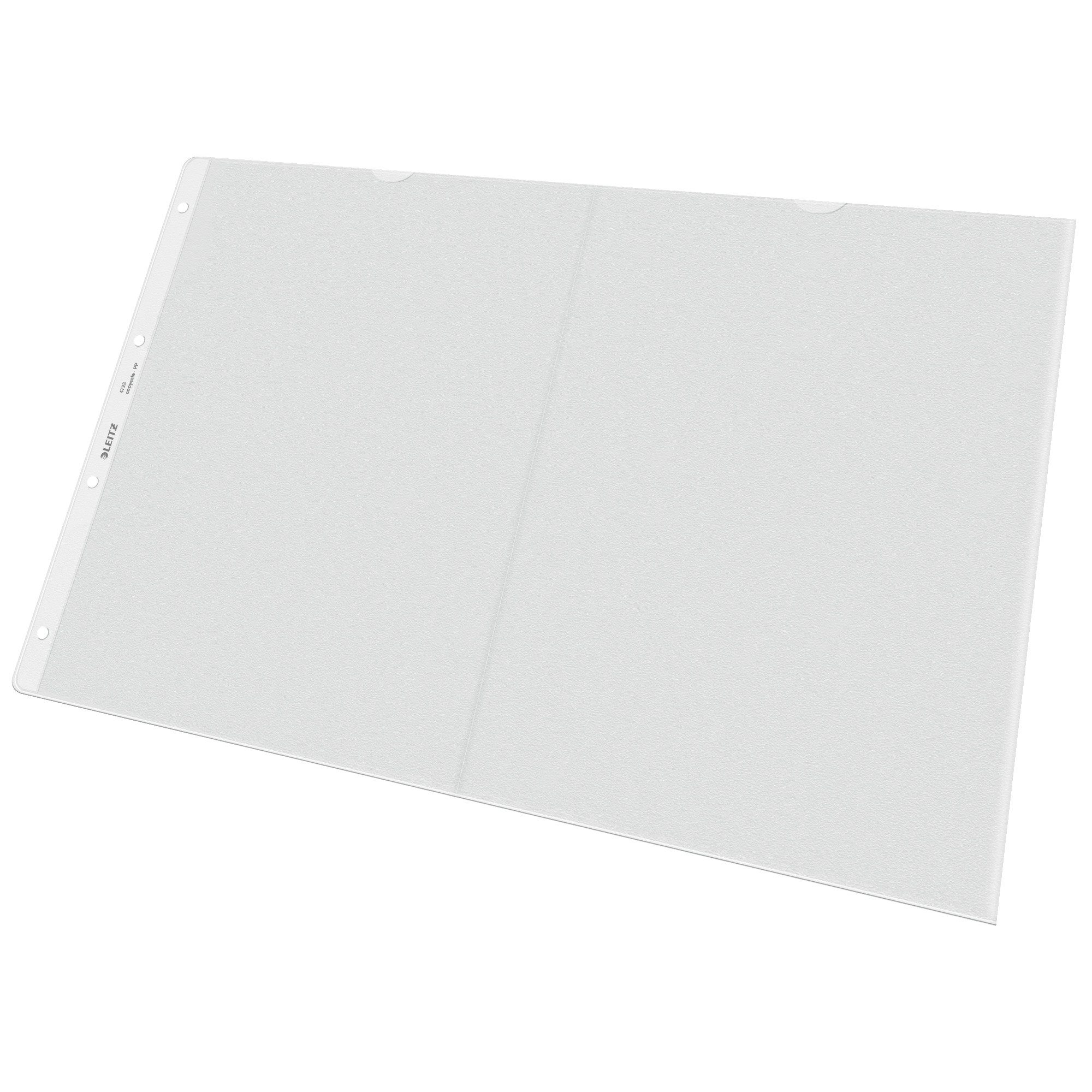LEITZ Prospekthülle Prospekthülle 47230003 A3 quer 0,13mm PP transparent 50 Stück