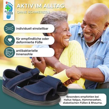 Dr. Orto Tavira Sandalen Herren Klettschuh Breiter Fuß, Individuelle Einstellung, Weiches Innenmaterial