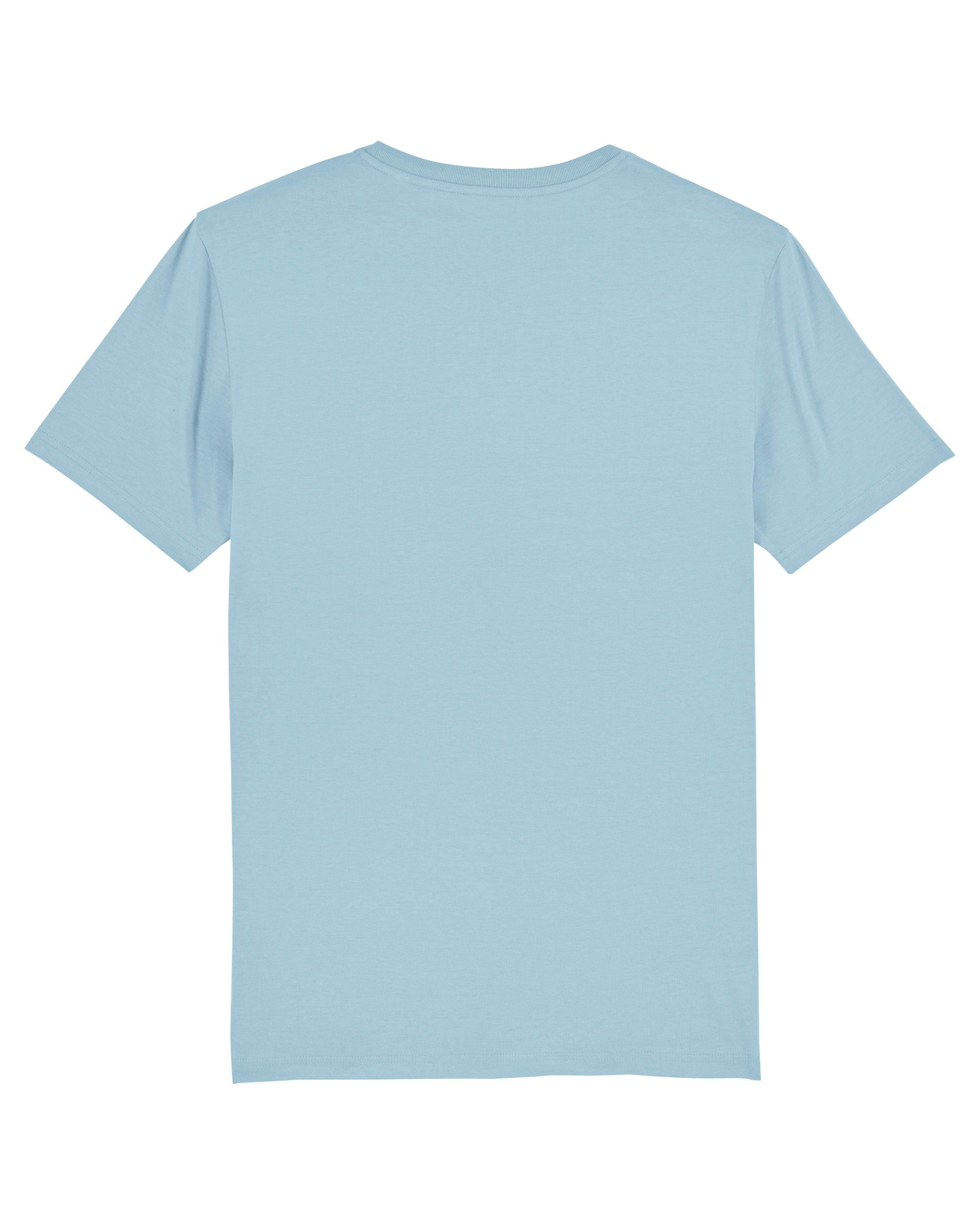 (1-tlg) hellblau Love Print-Shirt Apparel Love is wat?