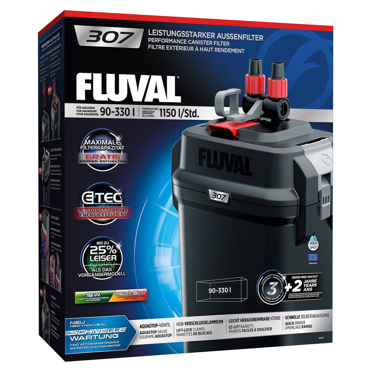 FLUVAL Aquariumfilter Außenfilter 307