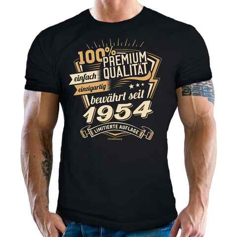 RAHMENLOS® T-Shirt als Geschenk zum 70. Geburtstag - Premium bewährt seit 1954