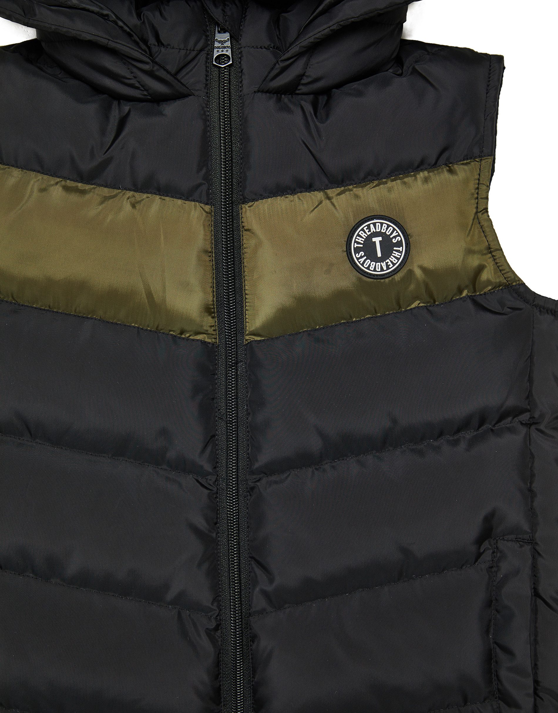 Threadboys Softshellweste (1-tlg) mit Kapuze