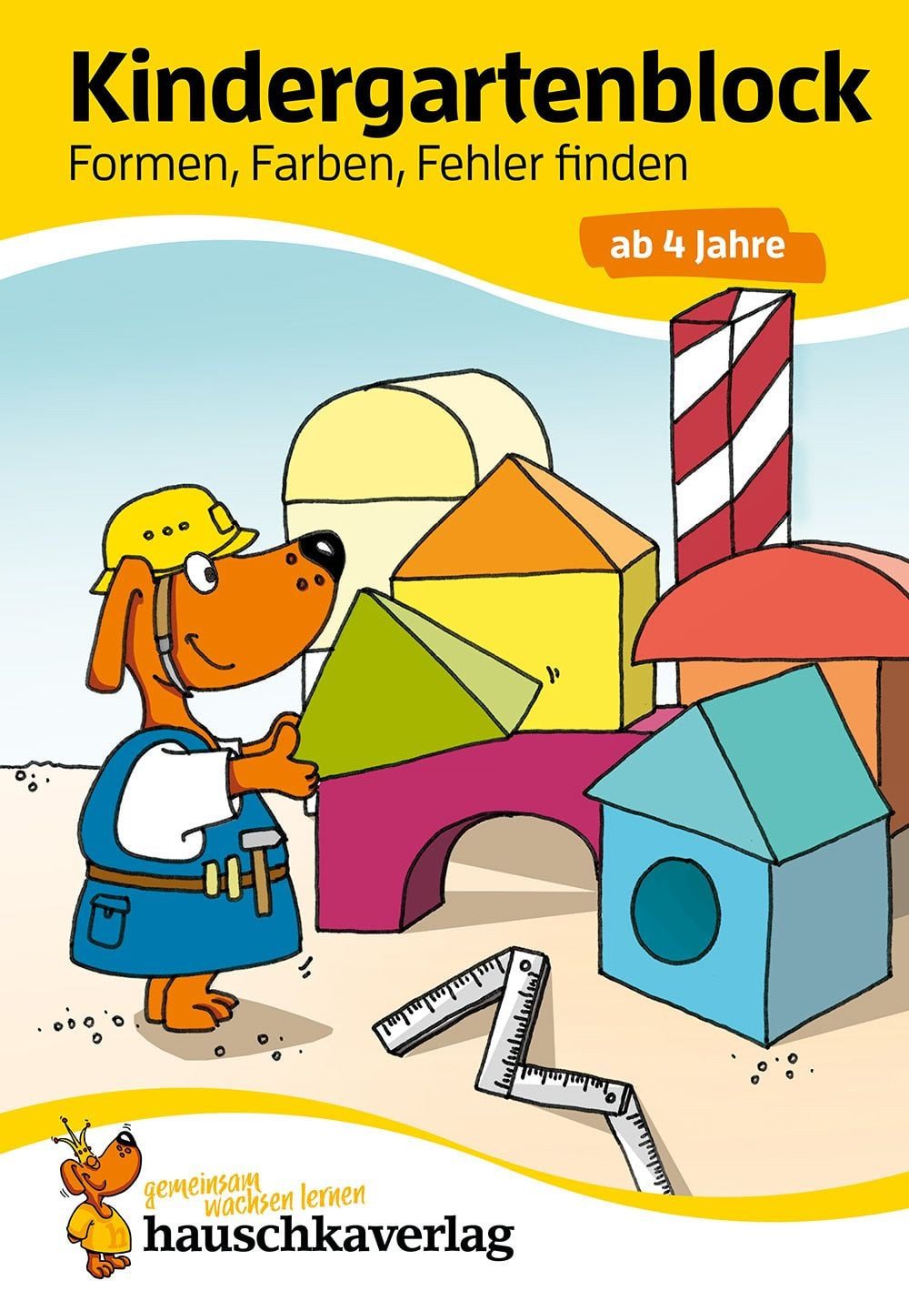 Kinderbuch Kindergartenblock ab 4 Jahre - Formen, Farben, Fehler finden Bunter Rä Linda Bayerl