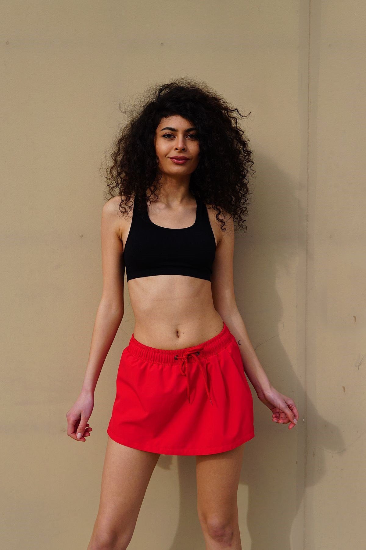 Shorts Damen Lycra Strandrock Shorts