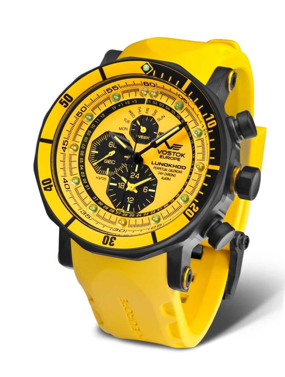 Vostok Europe Chronograph Lunokhod 2 Chronograph – 49 mm, Silikonband & Led günstig online kaufen