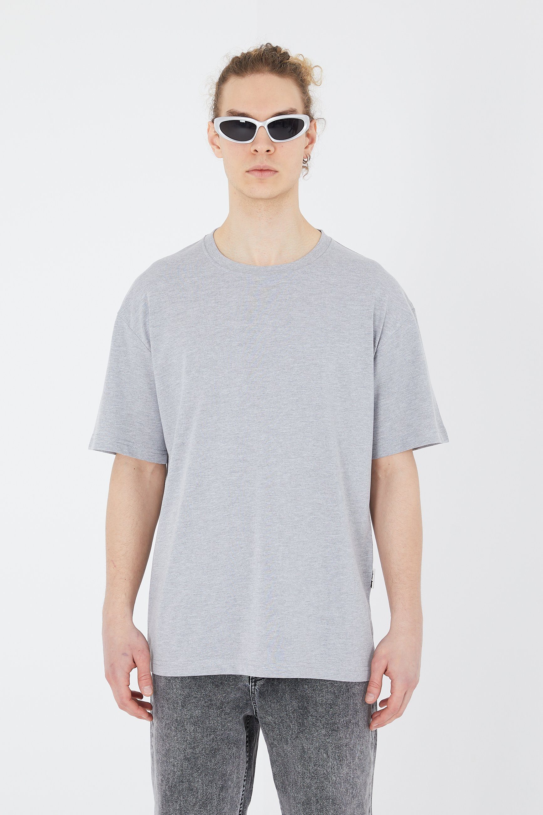Megaman Jeans Oversize-Shirt Oversize Herren T-Shirt günstig online kaufen