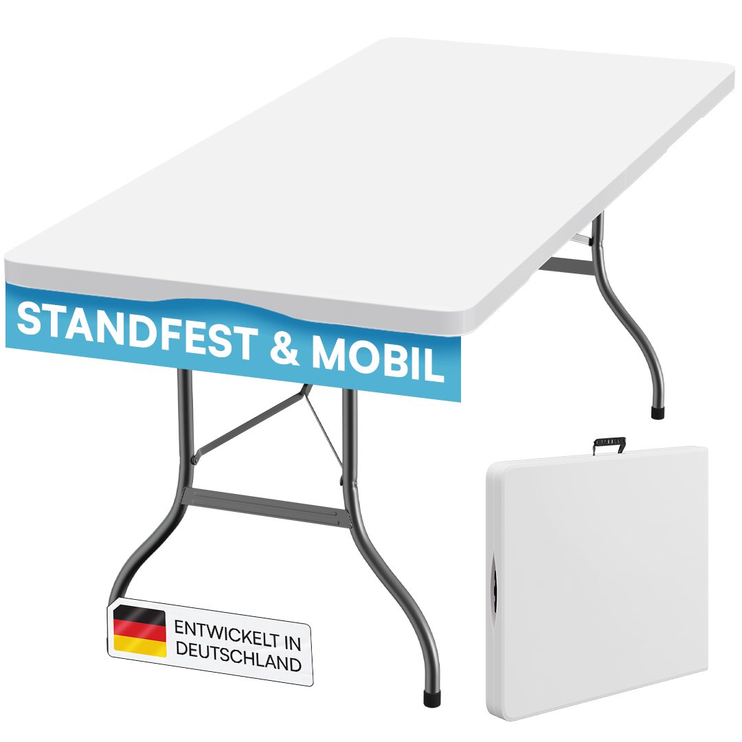 STEELSØN Campingtisch Zennar (Klapptisch in Weiß), günstig online kaufen