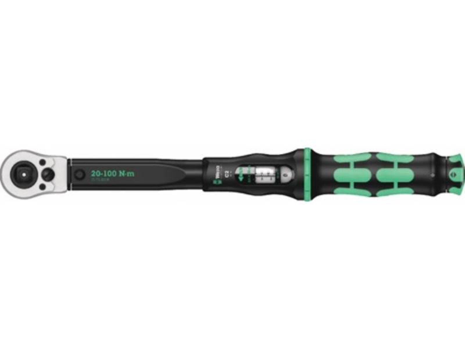 Wera Drehmomentschlüssel »WERA 5075625001 Drehmomentschlüssel Click-Torque C 2 Push 1/2 Zoll 20 ...