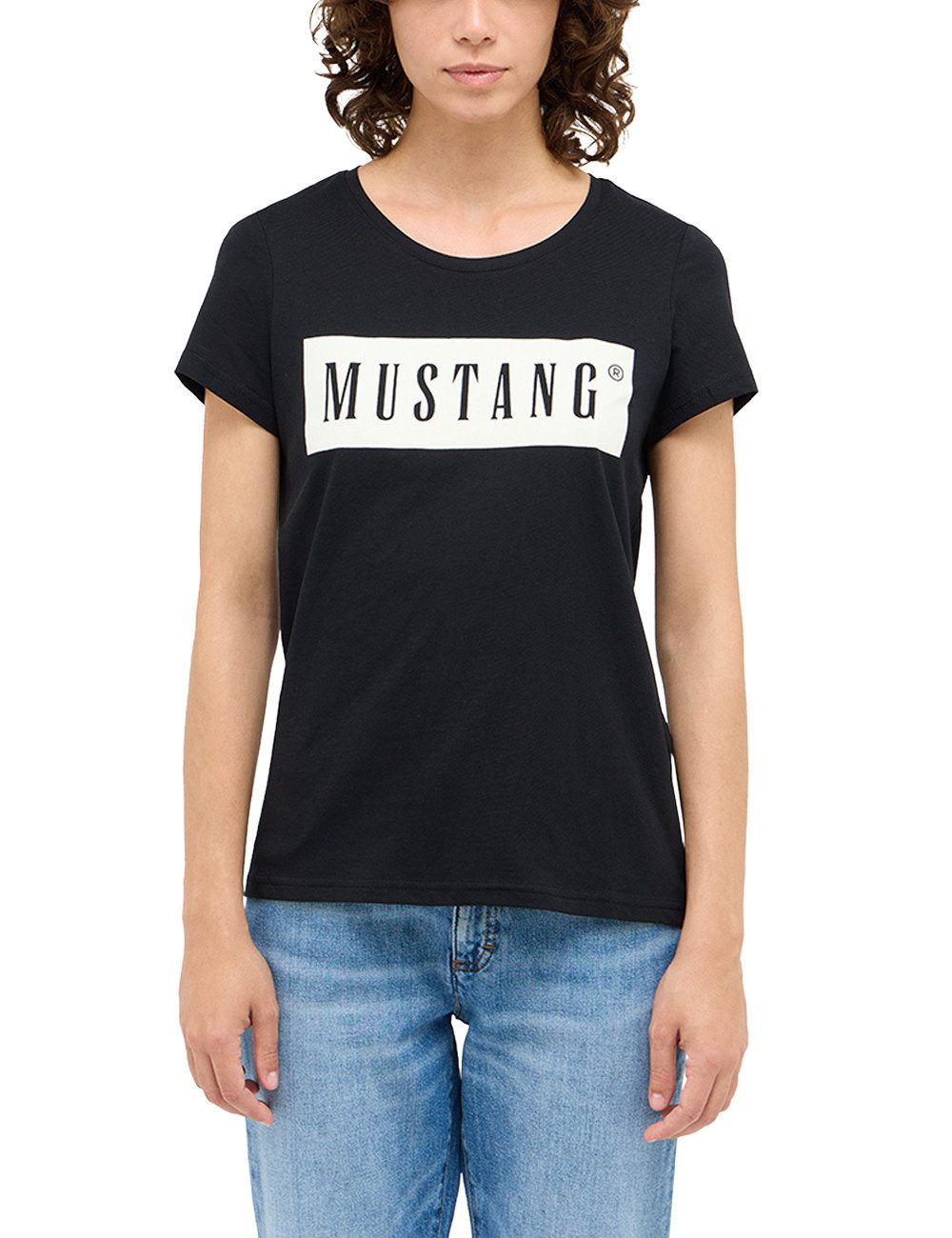 MUSTANG Kurzarmshirt Damen Style Alma günstig online kaufen