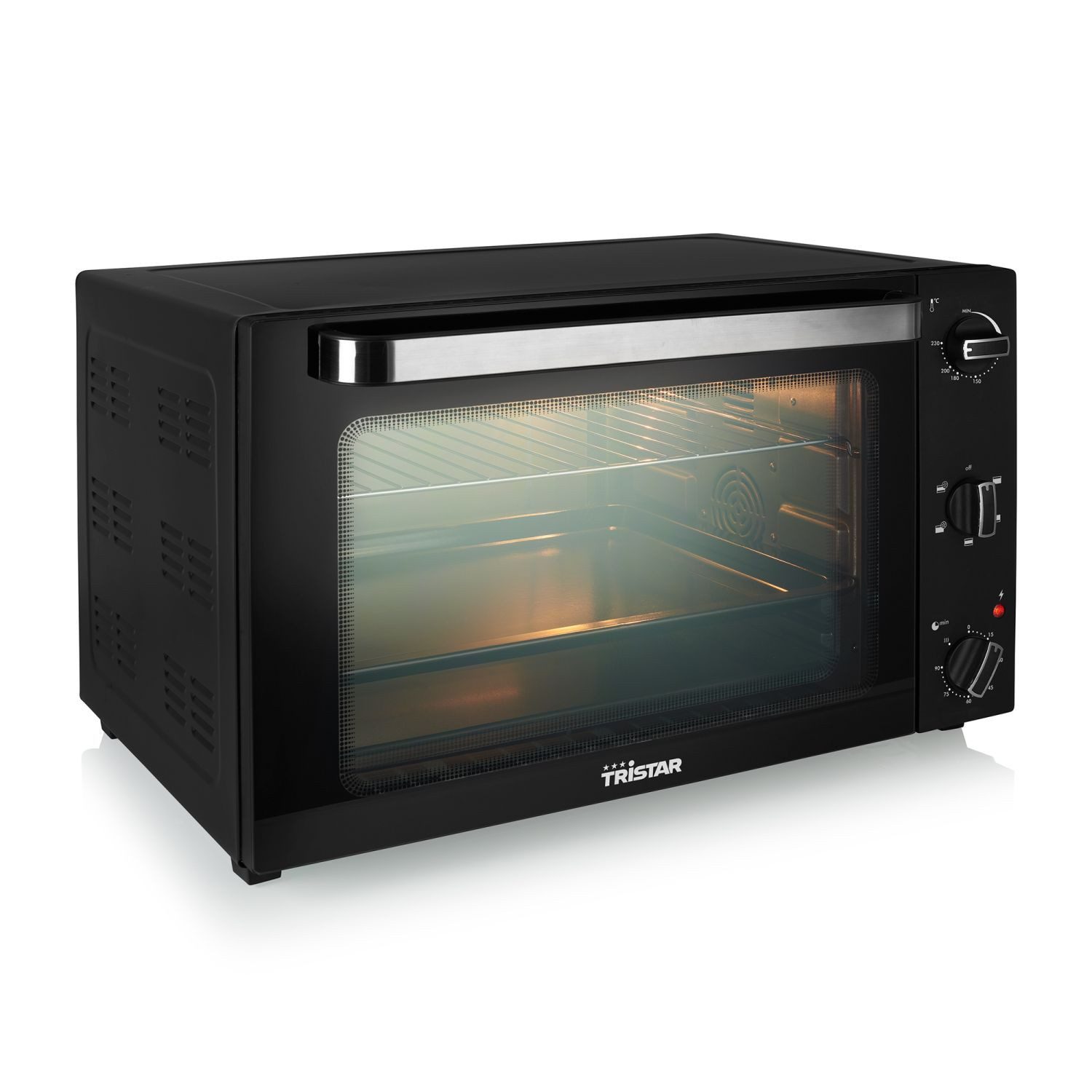 Tristar Minibackofen Tristar OV-3630 Heißluft-Backofen - 60 Liter - 2000 Watt, 60 L - 2000 W