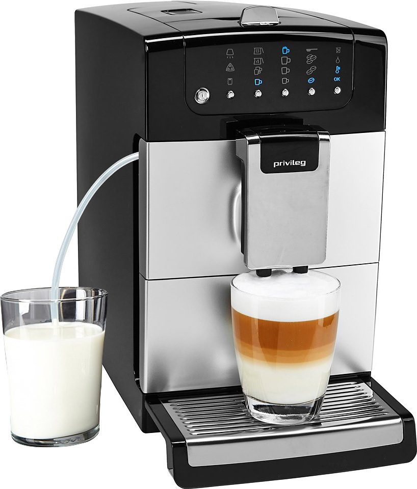 Privileg Kaffeevollautomat Kegelmahlwerk, mit Kannenfunktion ; Kaffee Haferl