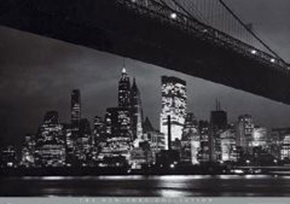 empireposter Poster New York - Poster - Brooklyn Bridge Version 3
