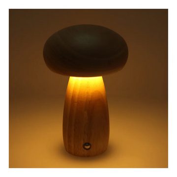 COFI 1453 Nachttischlampe Nachtlampe Pilzförmig LED 1800 mAh Kommode oder Schreibtisch