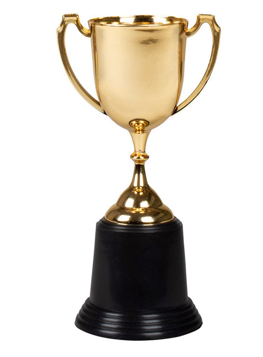 Boland Dekoobjekt Goldener Siegerpokal