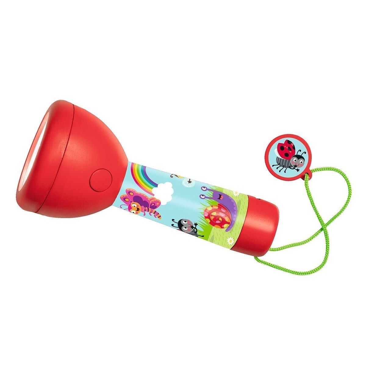 moses Taschenlampe Kinder-Taschenlampe mit LED & USB – bunt, robust & wiederaufladbar
