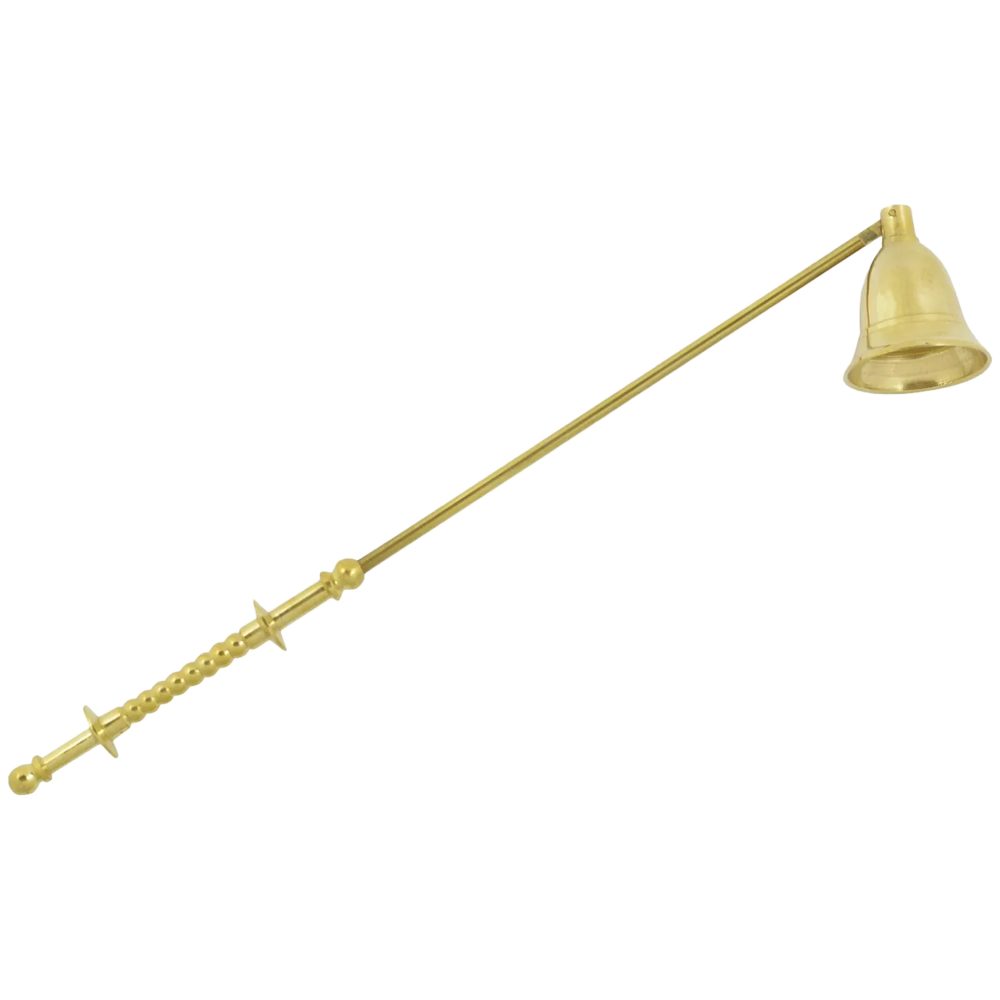 Schatzhauser Kerzenhalter Kerzenlöscher Metall 25cm silber oder gold (1 St)