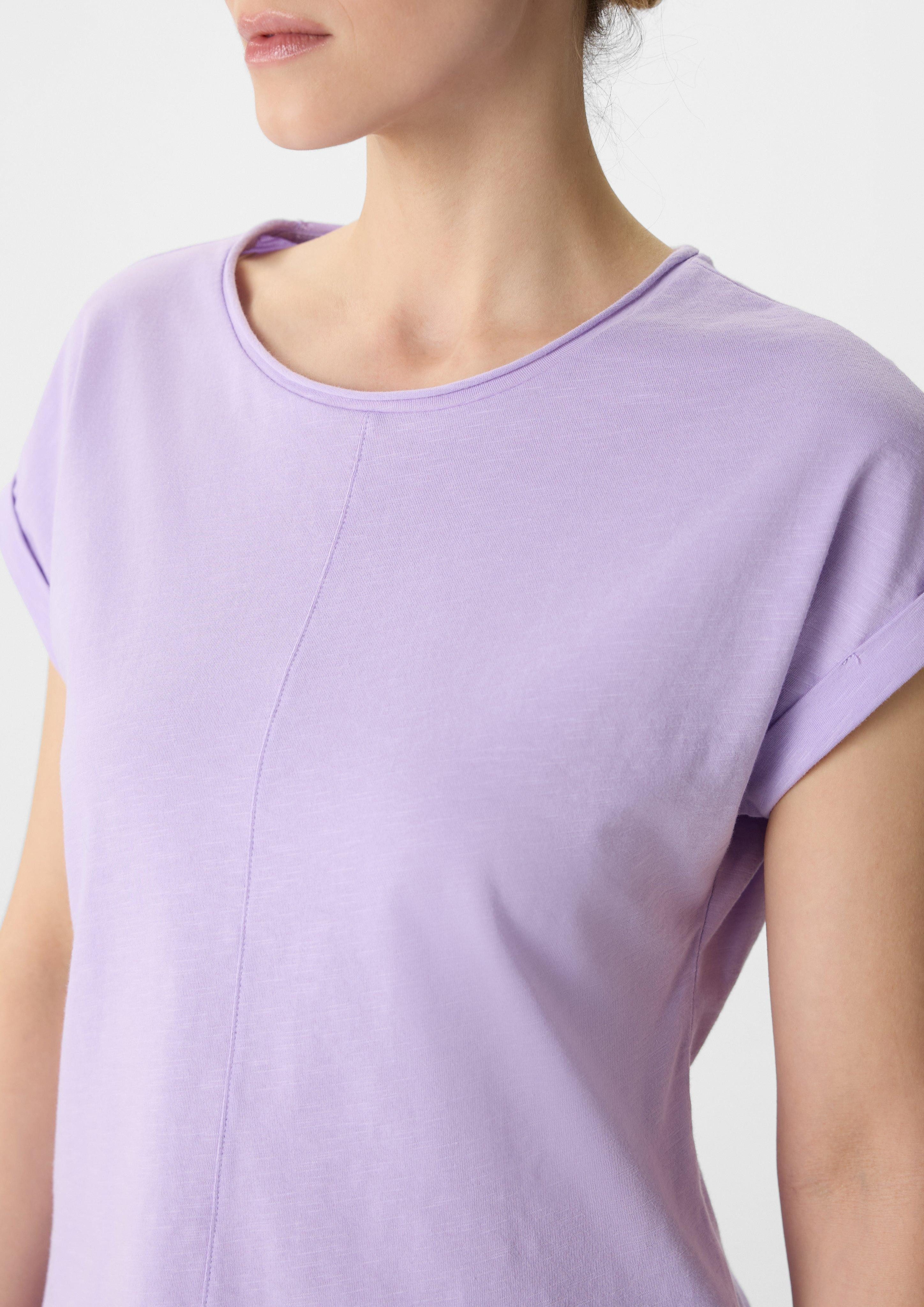 comma casual identity Kurzarmshirt Jersey-T-Shirt mit günstig online kaufen