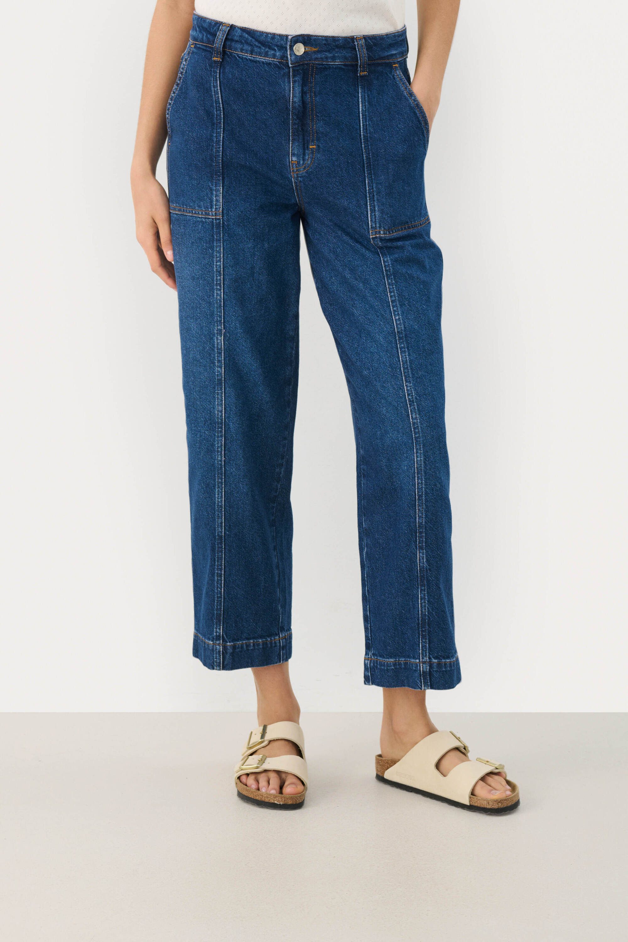 Part Two Regular-fit-Jeans Denim-Knöchelhose NettayaPW