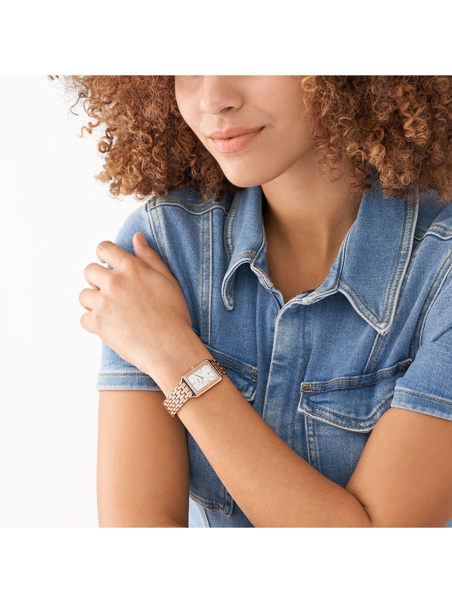 Fossil Quarzuhr Fossil Damen-Uhren Analog Quarz