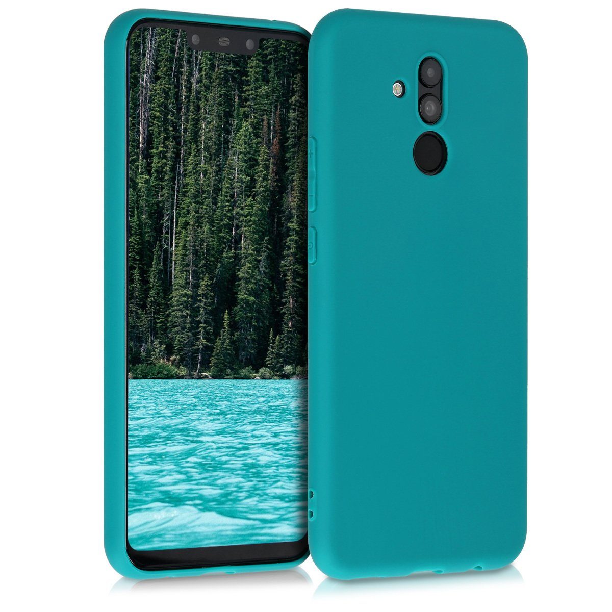 kwmobile Handyhülle Hülle für Huawei Mate 20 Lite, Hülle Silikon - Soft Handyhülle - Handy Case Cover