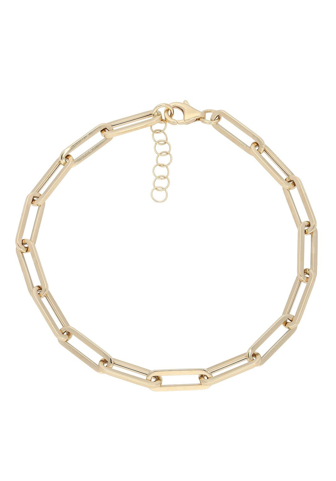 Firetti Charm-Armband Schmuck Geschenk Gold 585, Goldarmband Kettenglieder