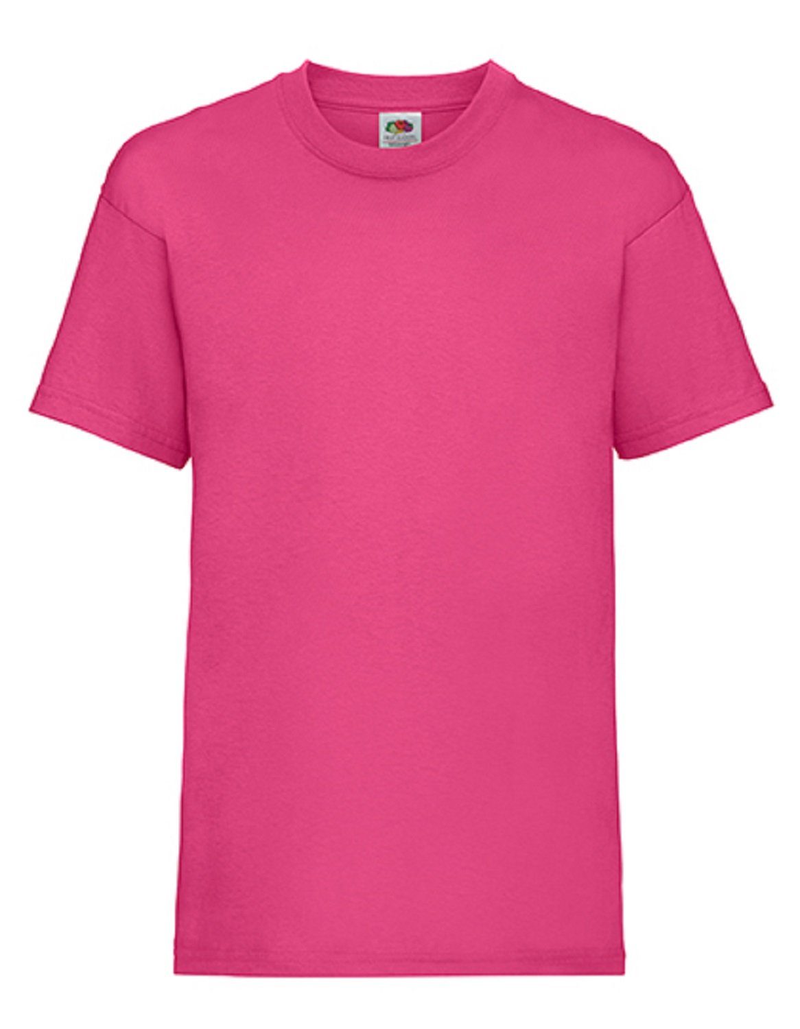Fruit of the Loom T-Shirt Kinder T-Shirt für Mädchen u. Jungen im 2er/3er Pack - 100% Baumwolle (1-tlg) Gr. 92 bis 164 - verschiedene Цвета(ов)