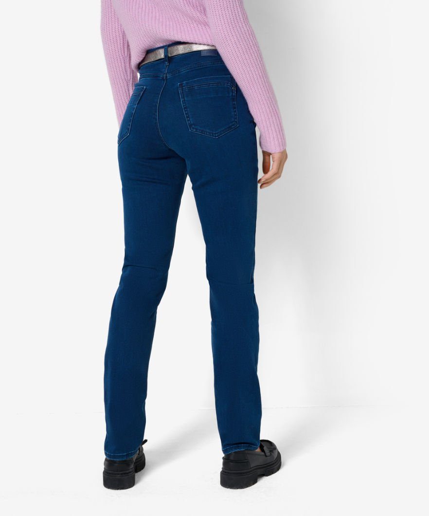 Style CAROLA dunkelblau 5-Pocket-Jeans Brax