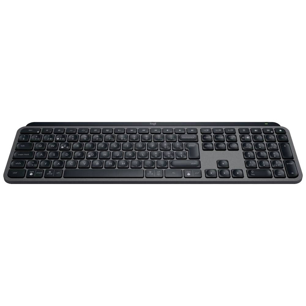Logitech Wireless-Tastatur 920-011565 Tastatur (Beleuchtet, Ergonomisch, Multipair-Funktion)