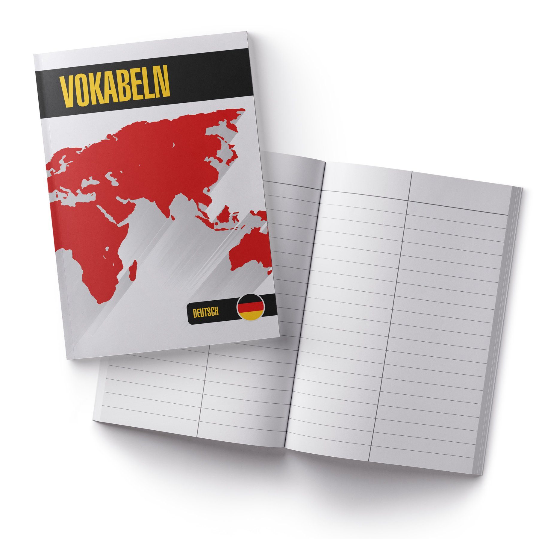 itenga Vokabelheft itenga Vokabelheft Deutsch DIN A5, 56 Seiten 100g Naturpapier